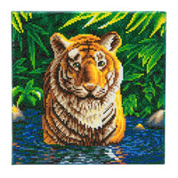 "Tiger Pool" 30 x 30cm (Medium)