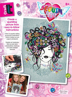 Sequin Art Kit Craft Teen Flower Girl