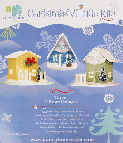 Snowy Lane Christmas Village